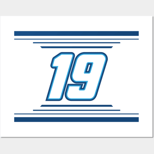 Martin Truex Jr #19 2024 NASCAR Design Posters and Art